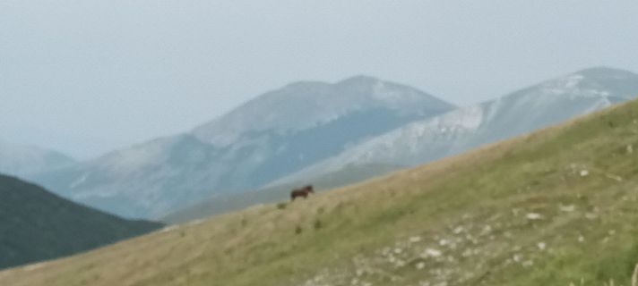 Foto von Gabriele Cucchi entlang der Tour