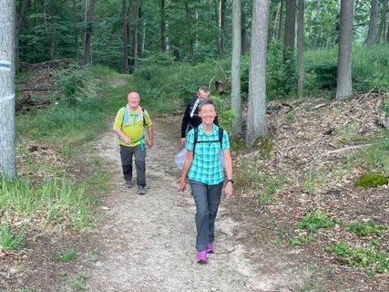 Photo de Mathias Weiß le long du parcours