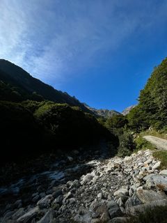 Photo de Toni Lerda le long du parcours