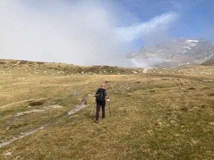 Foto de Mauro Stefanoni a lo largo del recorrido