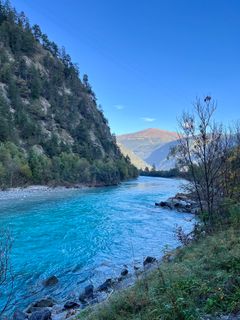 Foto de Nicole Hundertmark a lo largo del recorrido