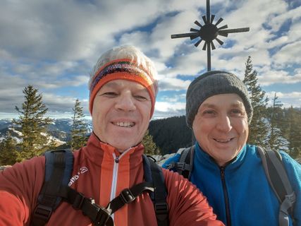 Photo de Harald le long du parcours