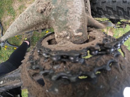 Photo de Bernd Schmitt le long du parcours