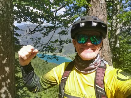 Foto von Bernd Schmitt entlang der Tour