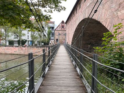 Photo de Norbert Herbig le long du parcours