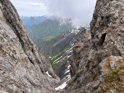 Photo de Norbert Herbig le long du parcours