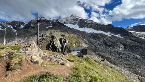 Photo de Katja Hechler le long du parcours