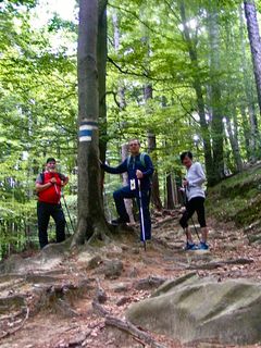 Fotografia z Kellner Heidi na trase