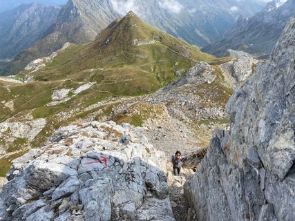 Foto von Fabio Infanti entlang der Tour