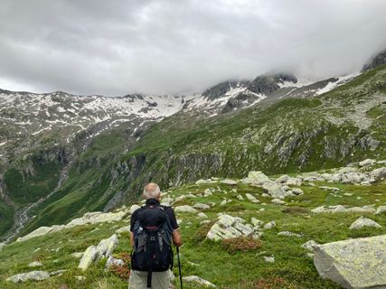 Foto von Mauro Stefanoni entlang der Tour