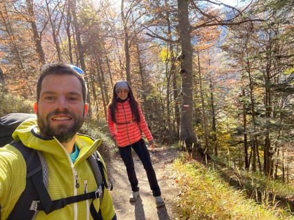 Zdjęcie z Fabio Infanti wzdłuż trasy