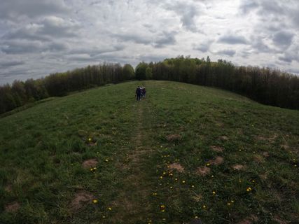 Photo de Bernd Schmitt le long du parcours