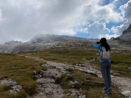 Foto von Fabio Infanti entlang der Tour