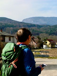 Foto von Kellner Heidi entlang der Tour