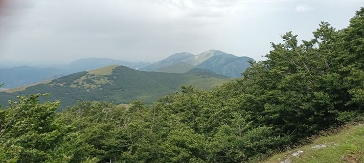 Foto von Gabriele Cucchi entlang der Tour