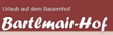 Логотип фон Bartlmair-Hof