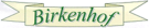 Logotip Alpenpension Birkenhof