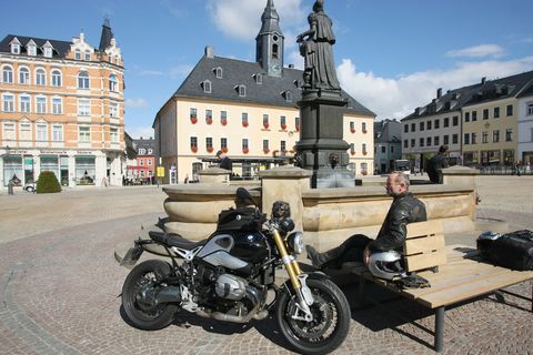 Marktplatz von Annaberg- Buchholz