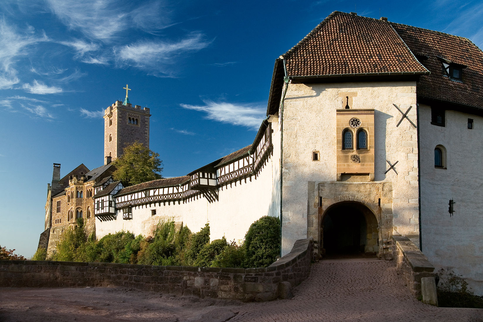 замок вартбург германия фото