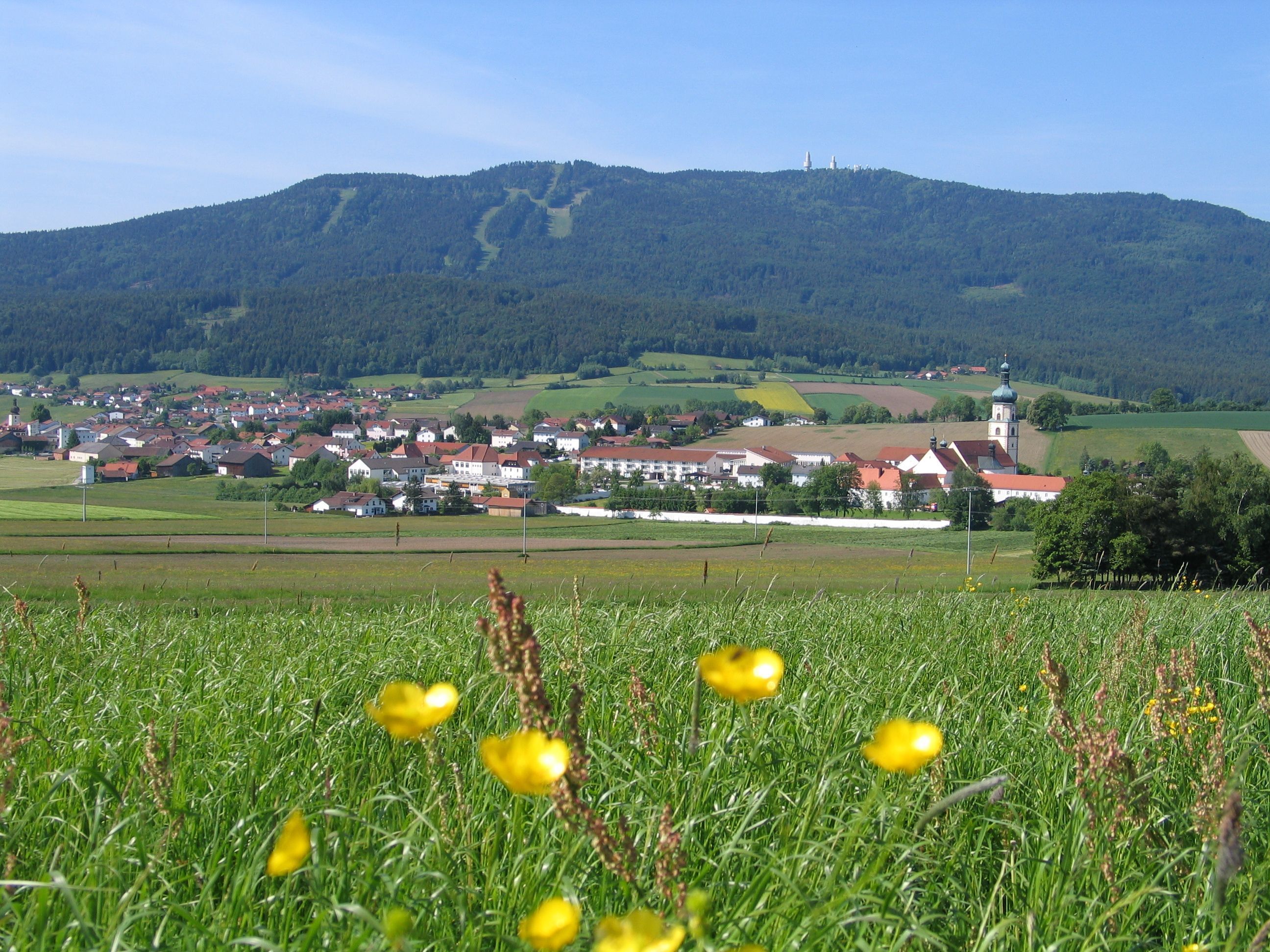 BERGFEX: Panoramakarte Neukirchen B. Hl. Blut: Karte Neukirchen B. Hl ...