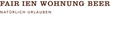 Logotyp Fairienwohnung Beer