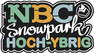 Logo NBC Snowpark Hoch-Ybrig aus der Luft