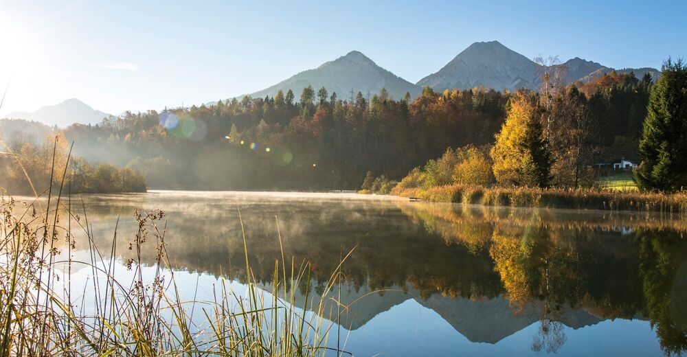 Aichwaldsee Rundweg BERGFEX Wanderung Tour Kärnten