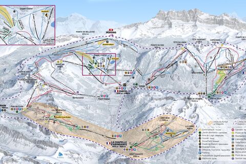 Schigebiet La Chapelle d'Abondance / Portes du Soleil