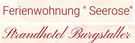 Logotyp Ferienwohnung Seerose - Burgstaller