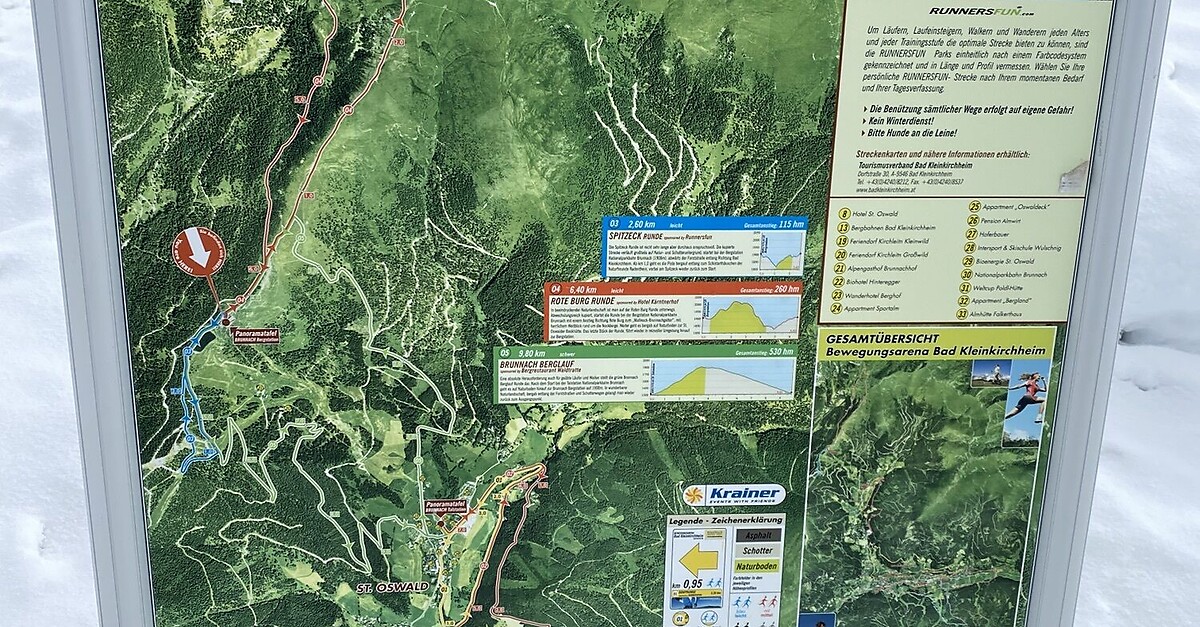 Rote Burg, Bad Kleinkirchheim, Kärnten/Österreich BERGFEX