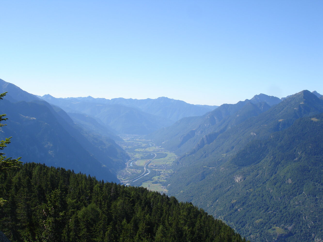 Biasca und Rivieratal