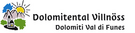 Logo Region  Dolomitental Villnöss