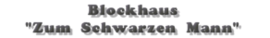 Logo Schwarzer Mann / Gondenbrett - Prüm