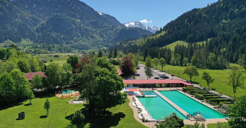 BERGFEX-Sehenswrdigkeiten - Naturfreibad in Bad Hindelang - Bad Hindelang  - Ausflugsziel - Sightseeing