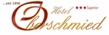 Логотип фон Hotel Oberschmied