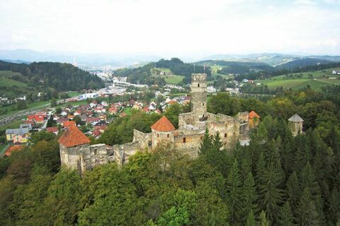Blick von der Burg Krems