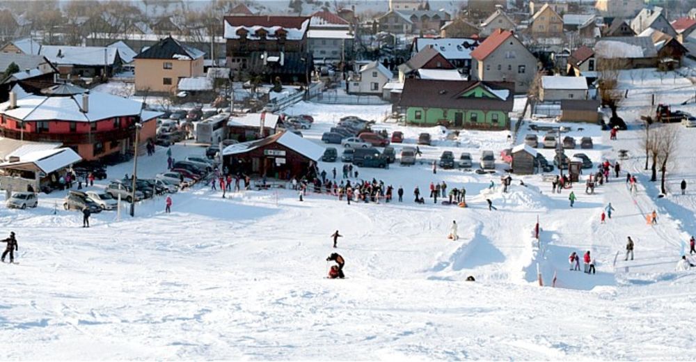 Plan skijaških staza Skijaško područje Športcentrum Oščadnica