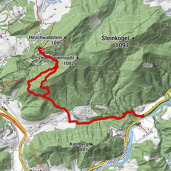 Micheldorf in Oberösterreich Ochsenkogel BERGFEX Wanderung Tour