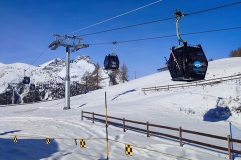 Schigebiet Champoluc / Frachey