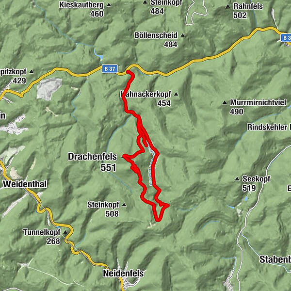 Bad Dürkheim - Waldgaststätte Zum Saupferch - Drachenfels ...