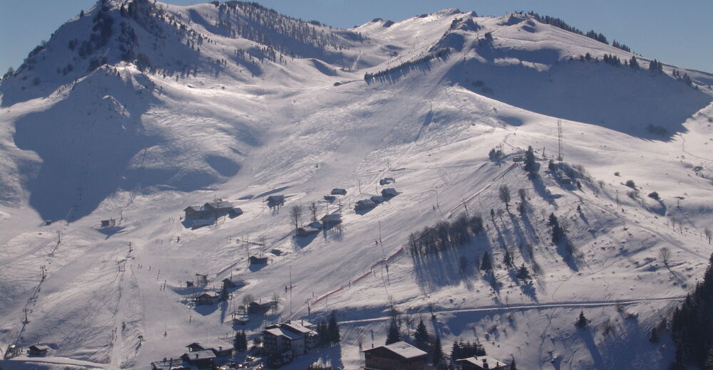 Planul pistelor Zonă de schi Bellevaux Hirmentaz