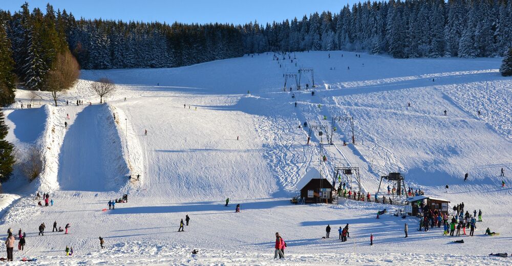 Pistenplan Skigebiet Dobel / Schönwald