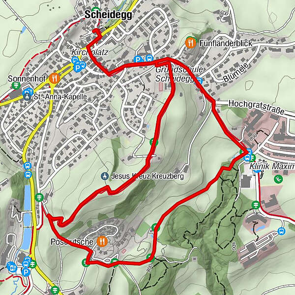 Höhenweg - BERGFEX - Wanderung - Tour Bayern