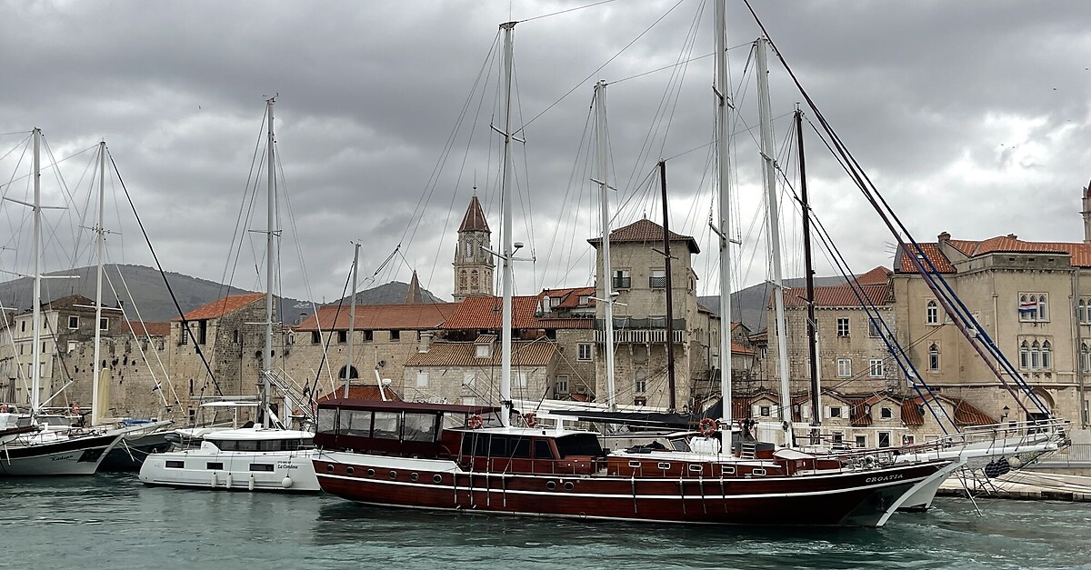 Trogir - Kaštela - Split - BERGFEX - Wanderung - Tour Dalmatien - Split