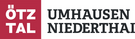 Logotipo Umhausen - Niederthai