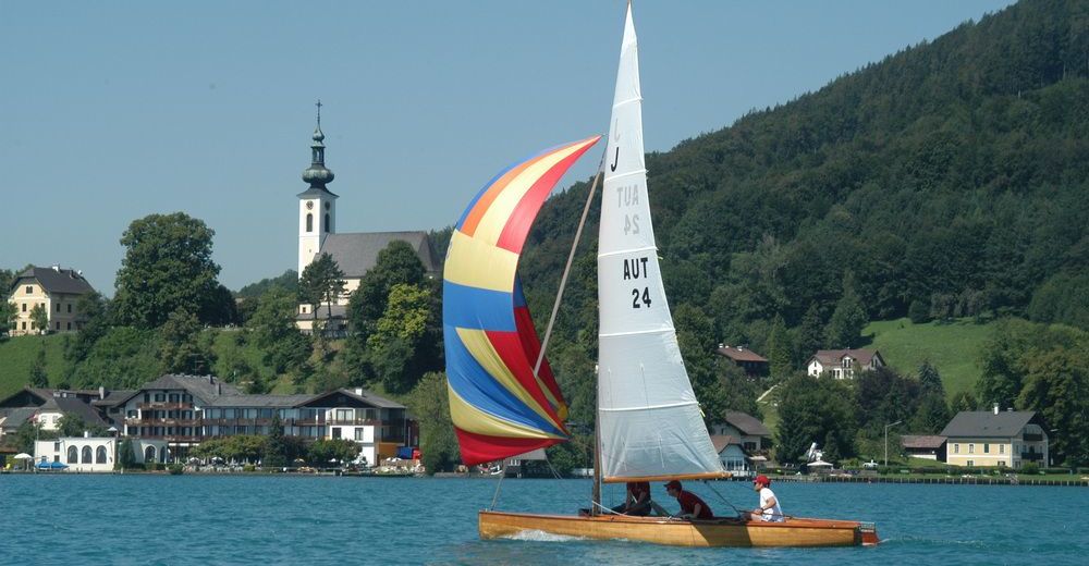 katamaran segeln attersee