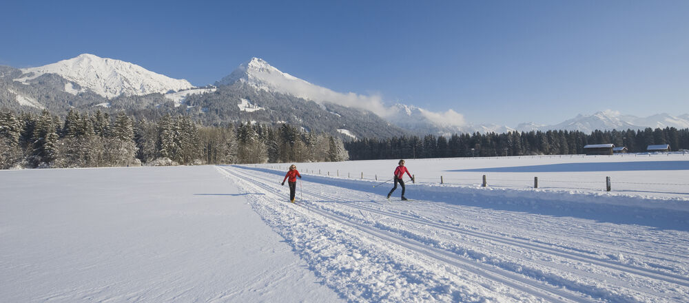 Loipenplan Fischen im Allgäu / Hörnerdörfer