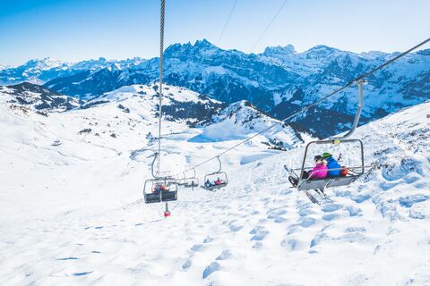 Lyžiarske stredisko Champéry - Les Crosets - Champoussin - Morgins / Portes du Soleil