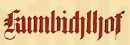 Logotip Pension Kumbichlhof
