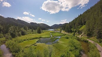 Drohnenflug am Hubertussee